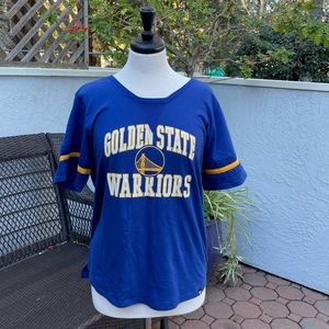 💙💛 🏀 Women’s Golden State Warriors t-shirt ‘47 brand | Size L